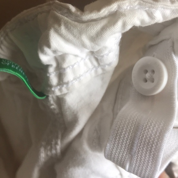 White Benetton Boys Cargo Shorts - Picture 3 of 6